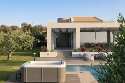 Image de Agrielia Villa Ii, Graced by Heated Spa Whirlpool