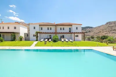 Image de Maison de vacances Archangelos pour 1 - 5 personnes avec 2 chambres à coucher - Maison jumelée