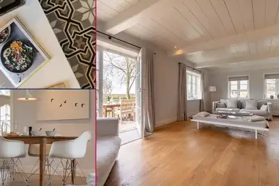 Image de Die Reetgedeckte Doppelhaushälfte Kapitänshaus West Verfügt Über 2 Schlafzimmer