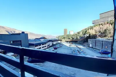 Image de À 100m des pistes de ski, 1er étage, balcon, télévision, casier à ski, 30m², Les Menuires