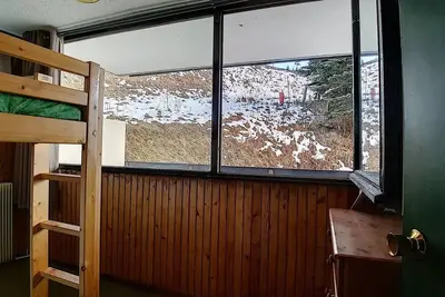 Image de Pied des pistes de ski, 2ème étage, balcon, télévision, casier à ski, 50m², Les Menuires