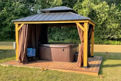 Image de Park in the Woods Cozy and clean. Shared Hot Tub