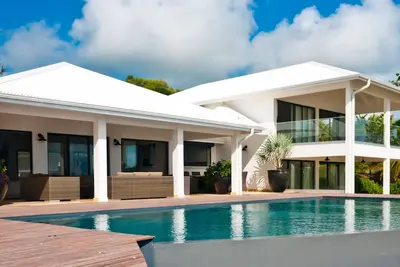 Image de Ocean’s House, Villa de bord de mer, Panorama remarquable, Location Le François