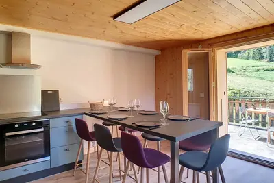 Image de Appartement - Terrasse - Saint Jean D'Aulps - Proche Morzine - 6 Pers- Lilou