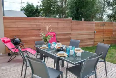 Image de Belle maison de vacances pour 6 personnes avec Wifi, Tv, terrasse, animaux admis et parking