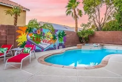 Image de Fun in the Sun - Luxury 4br Vegas Home w Pool!