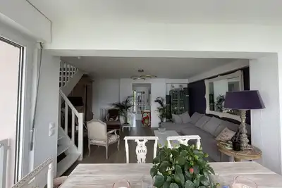 Image de Unique duplex with breathtaking view of the port of Yvoire