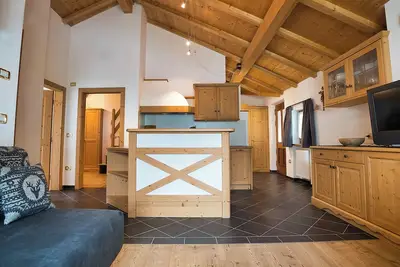 Image de HĂ´tel Appartement \"Monte 44\" avec vue sur les montagnes, sauna et Wi-Fi
