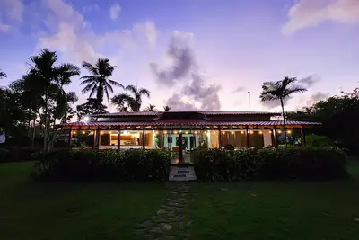 Villa w\/Cook! Sandy beach 150 meter walk \/ Wi-Fi