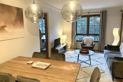 Image de Arc 1950 - ski-in/out  2 bedroom apartment  quiet area  beautiful mountain views
