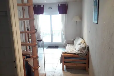 Image de Appartement 4 pers proche pistes, balcon vue vallée