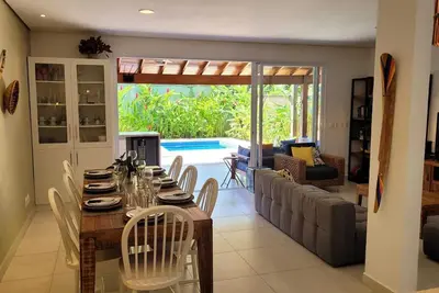 Image de Condominium house 250m from Paúba beach, private exit to the beach, serv. de beach