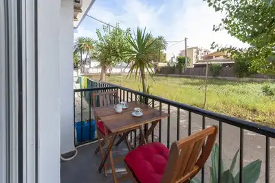 Palomas - Great apartment just 180 meters from the beach. Free Wifi.