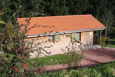 Image de Chalet cosy avec terrasse privative, idéal pour randonnées et activités en pleine nature