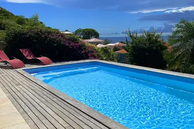 Image de Monplaisir, villa 6 pers, piscine, vue mer