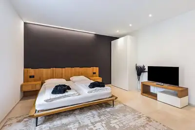 Image de Appartement '204 Palazzo Cavour' avec vue sur les montagnes, Wi-Fi et climatisation