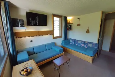 Image de Appartement cosy avec balcon, pieds des pistes, Wi-Fi, animaux acceptés - Méribel