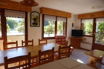 Image de Duplex 8-10 pers, terrasse sud, ski au pied, garage, Beaufortain