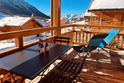 Image de Appartement dans chalet, pied des pistes, garage, terrasse, wifi.