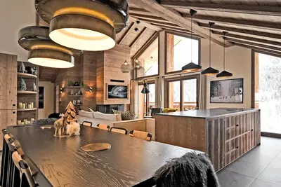 Image de Penthouse luxueux avec 5 chambres et conciergerie 5* à Méribel