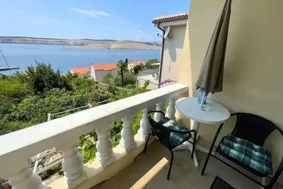 Image de Appartement de vacances Jadranovo pour 1 - 4 personnes avec 2 chambres à coucher - Appartement de va