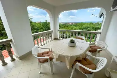 Image de Appartement de vacances Jadranovo pour 1 - 5 personnes avec 2 chambres Ă coucher - Appartement de va