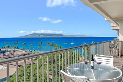 Image de Maui Resort Rentals: Whaler 973 – Gorgeously Remodeled 9th Floor Corner 2br w/ Stunning Ocean & West Maui Mountain Views!