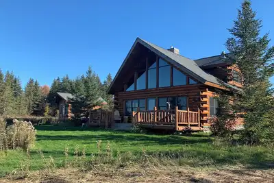 Image de Lake Superior Log Home, Northern Wisconsin
