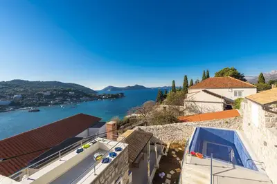 Image de Villa de luxe Kolocep | 3 chambres | Villa Baburizza | Piscine privée | Superbes vues sur la mer