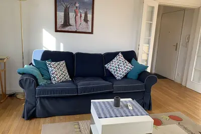 Image de Meublé, 2 pièces, terrasse, proche Versailles, idéal pour cadre en mission