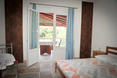 Image de Appartement dans Lopar avec vue mer, terrasse, Climatisation, Wifi (4229-1)