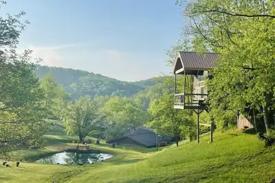 Image de The \"Hang-over\" Winery Treehouse