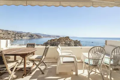 Image de Maison de vacances \"Vista Marina\" près de la mer avec vue sur la mer, Wi-Fi et climatisation