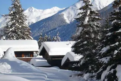 Image de Bel appartement à Bellwald avec balcon
