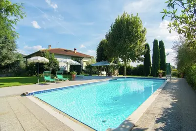 Image de Maison à Cortona avec Piscine