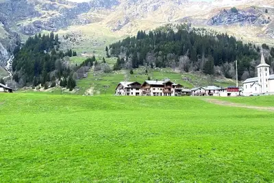 Image de Chalet alpin avec spa et animaux