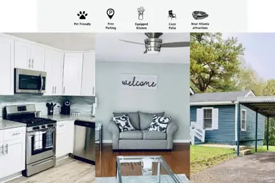 Image de Newly Renovated College Park Home, Private Yard, Office, WiFi & Pet Friendly!