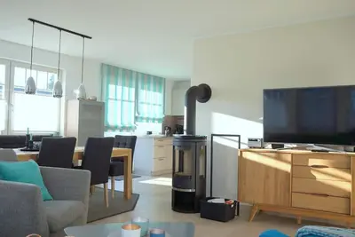 Rosenbergsiedlung 14 \"Lille Hus 2\" - comfortable house half, house \"Lille Hus 2\", quiet and close to the beach