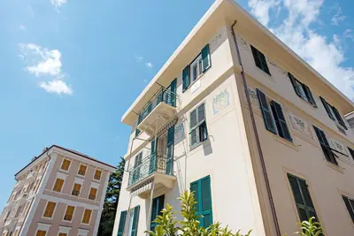 Image de Appartement \"Bilocale Mezzano in centro\" avec vue sur la mer & A\/C