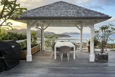 Villa Terre Indigo | Ocean View - Located in  Fabulous Saint Jean with Private Pool