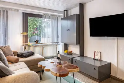 Image de Appartement de vacances moderne \"Luzia\" avec piscine, sauna, balcon et Wi-Fi