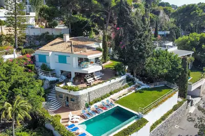 Image de Villa \"Casa San Cayetano\" avec vue sur la mer, piscine, jardin, terrasse et balcon