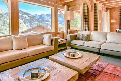 Image de Le Renard, schönes 4-Sterne-unabhängiges Chalet für 8 Personen, 4 Schlafzimmer, Wifi, Kamin!