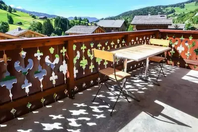 Image de Le Praz: Schöne Wohnung 8 Personen, 4 Schlafzimmer, großer Balkon, Garage, in der Nähe von Pisten und Geschäften!