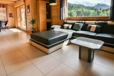Image de Magnifique chalet \"Le Villaret\" indépendant, 8pers, 3 chambres, avec wifi!