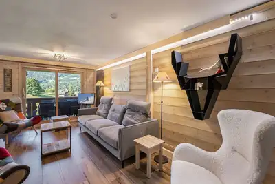 Image de Duplex lumineux à Méribel Village : skis aux pieds, piscine et spa inclus