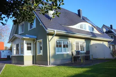 Image de Rosenbergsiedlung 14a \"Lille Hus 3\" - The comfortable half of the house, house \"Lille Hus 3\", quiet and