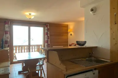 Image de Lumineux 2p avec balcon et parking privé, Pra Loup