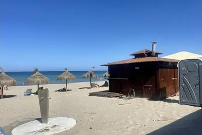 Image de Super modern, new, comfortable studio - first line of the Mediterranean Sea -.