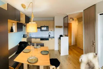 Image de Apart from Mongie. Fully renovated. foot of the slopes 1 bedroom. Heated swimming pool.